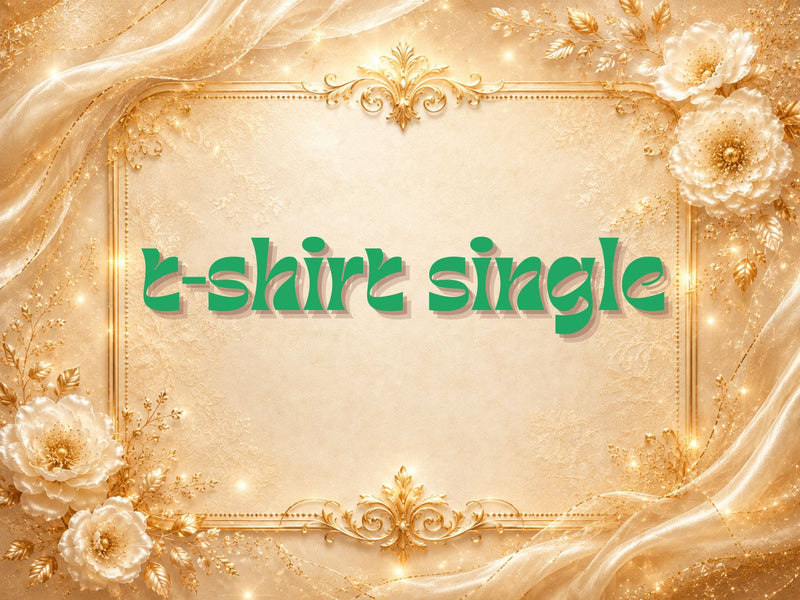 T-SHIRT SINGLE-COM