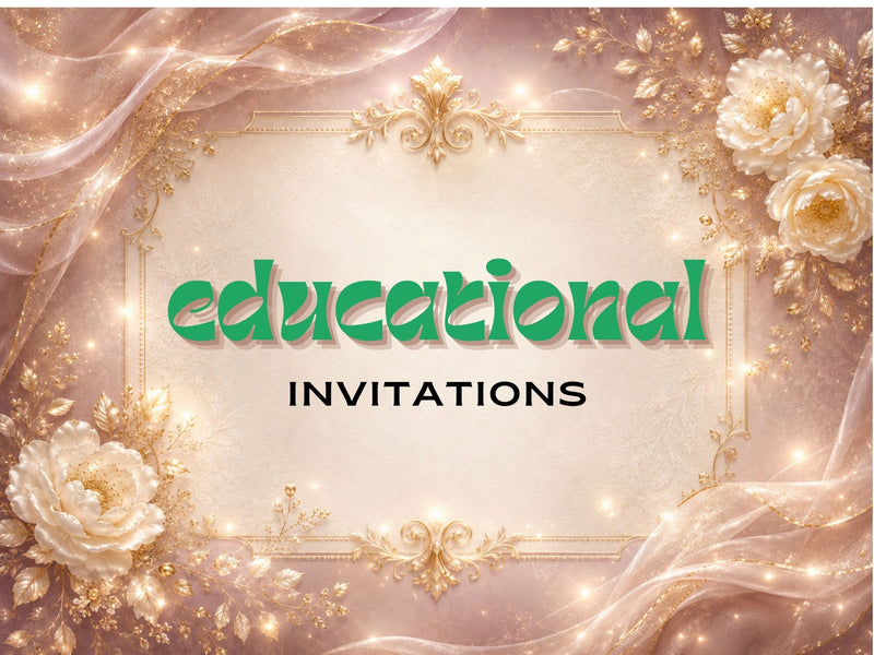 EDUCATIONAL INVITATIONS-PRNL