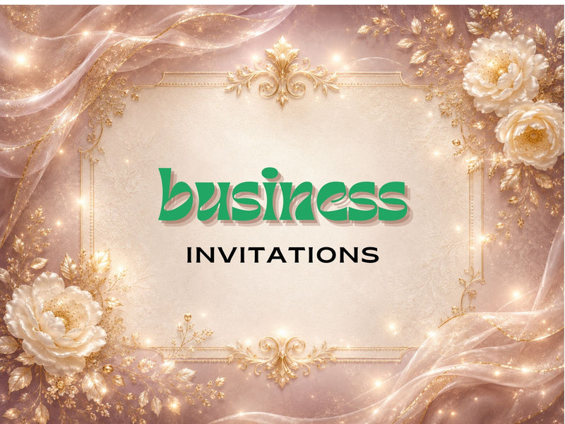 BUSINESS INVITATIONS-PRNL