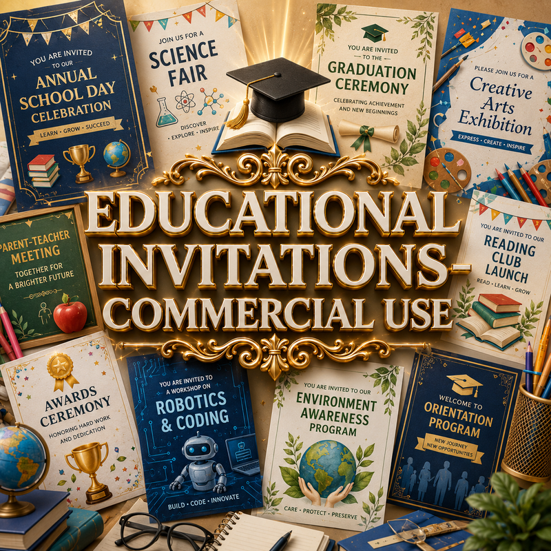 Educational Invitations-com.