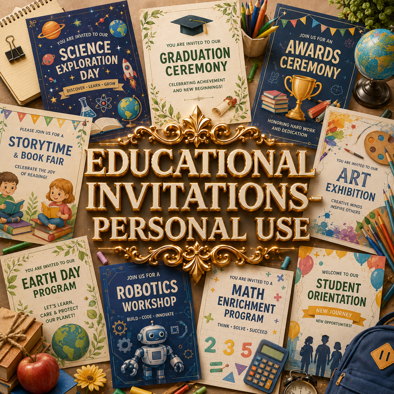 Educational Invitations