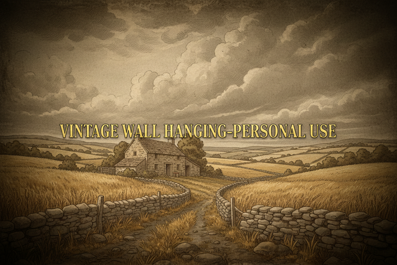 Vintage Wall Hanging-personal