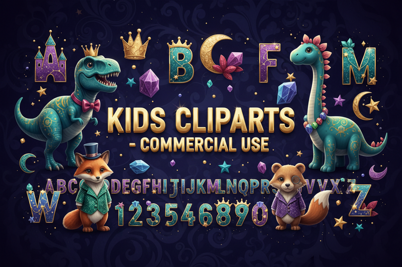Kids Clipart-commercial