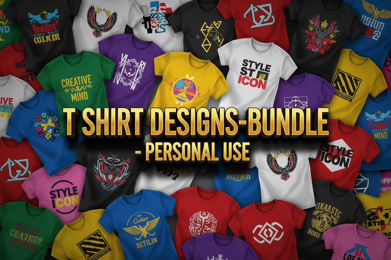 t shirt design-bundle