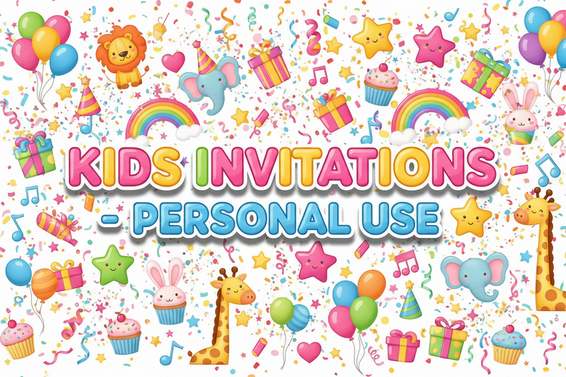 Kids Invitations-personal