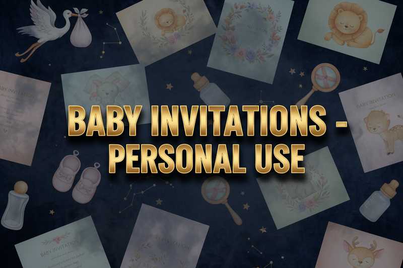 Baby Invitations-personal