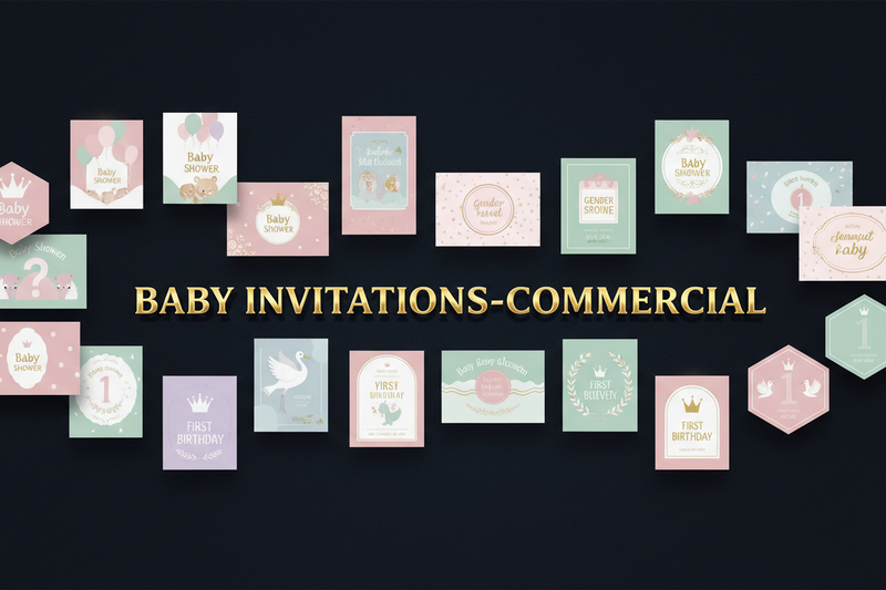 Baby Invitations-commercial