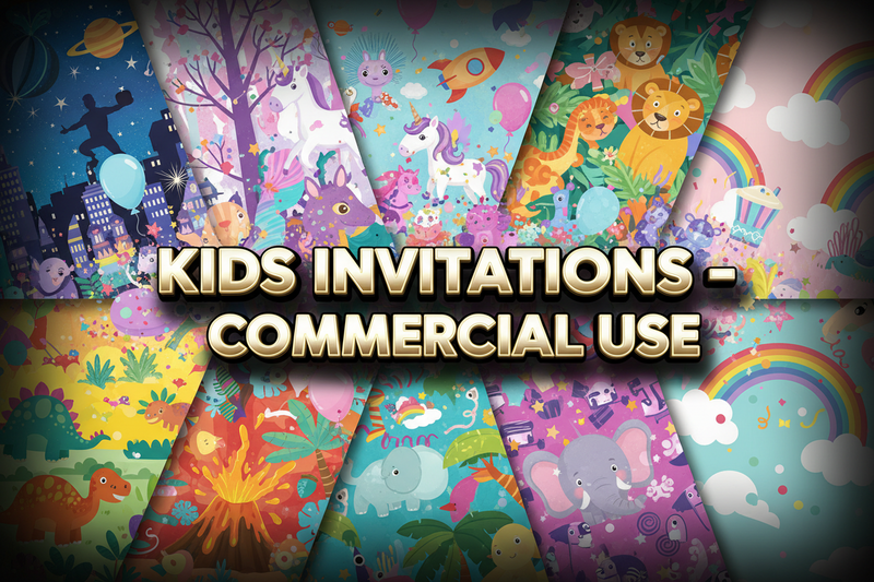 Kids Invitations-commercial