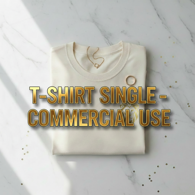 t-shirt single com.