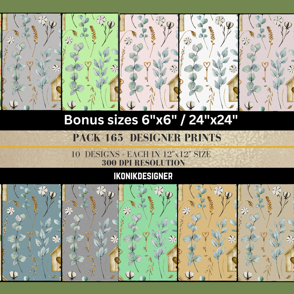 Seamless Pattern Digital Paper 12x12 with bonus sizes 6"x6"/24"x24", Repeat Pattern Background|Scrapbook Paper|wall paper|Kids Fabric Design|curtains & sofa|165