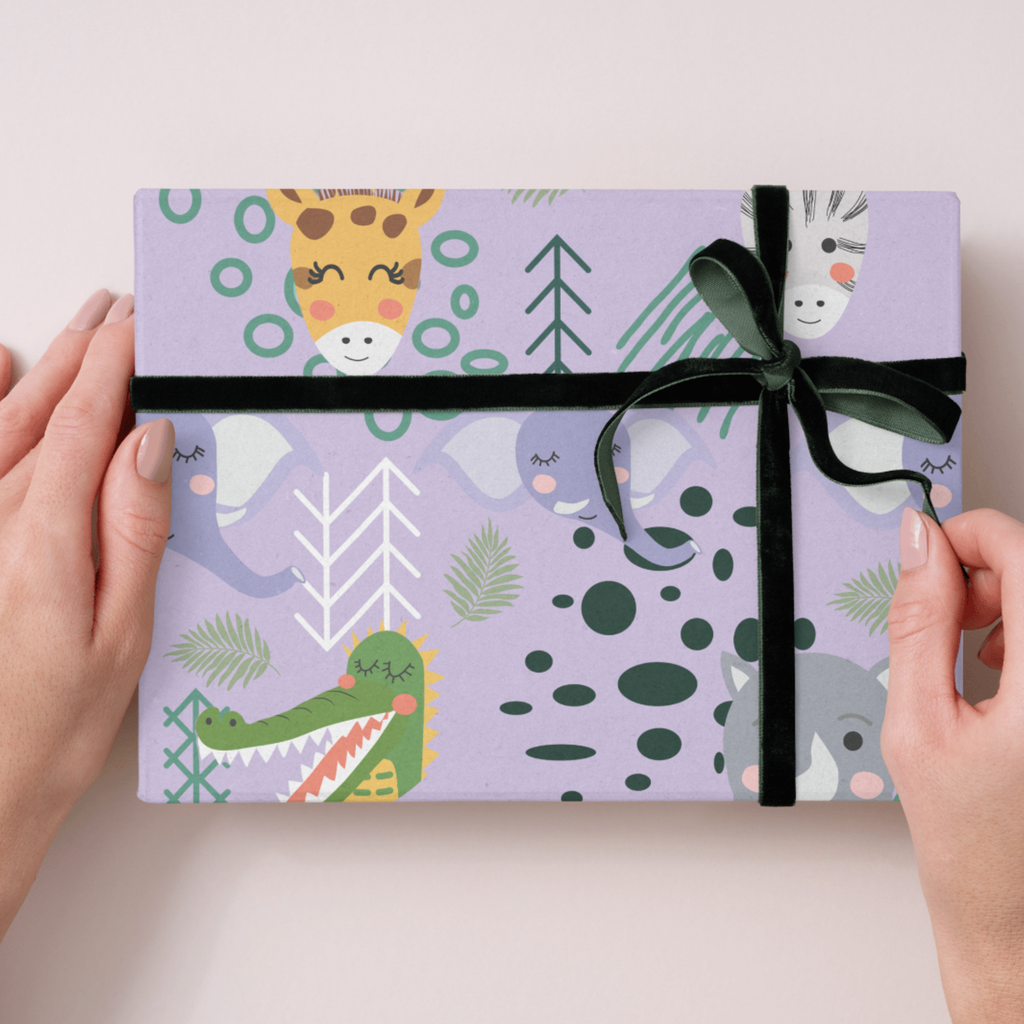 White Lavender Scandi Safari Face Animals Kids Seamless Pattern Bundle 10 Colourways Commercial Use - Digital Paper POD Etsy Scandi Nursery Fabric Boho Elephant Safari Merchandise