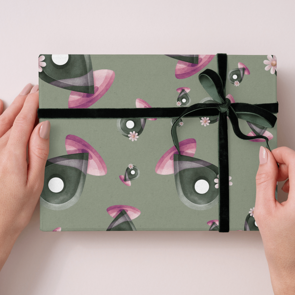 Whimsical Abstract Mushroom Seamless Pattern Bundle 10 Colourways Commercial Use - Fantasy Digital Paper POD Etsy Quirky Home Decor Fantasy Merchandise Whimsical Fabric