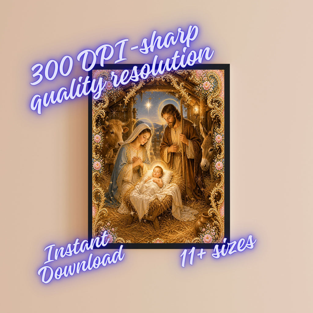 Jesus Wall Art Printable Set, Christian Nursery Decor, Bible Story Prints, Jesus with Children, Good Shepherd, Baptism, Faith Gift|sp40
