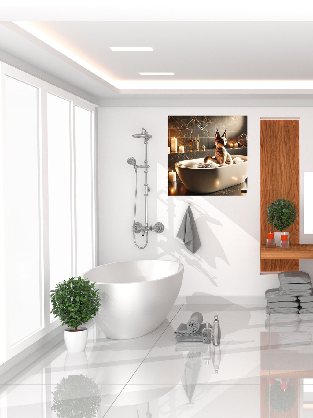 Bathroom Wall Art Printable Bundle | 11+ Sizes Included | Bathroom Wall Hanging Decor | Modern Bathroom Posters  | Instant Download|kwd50