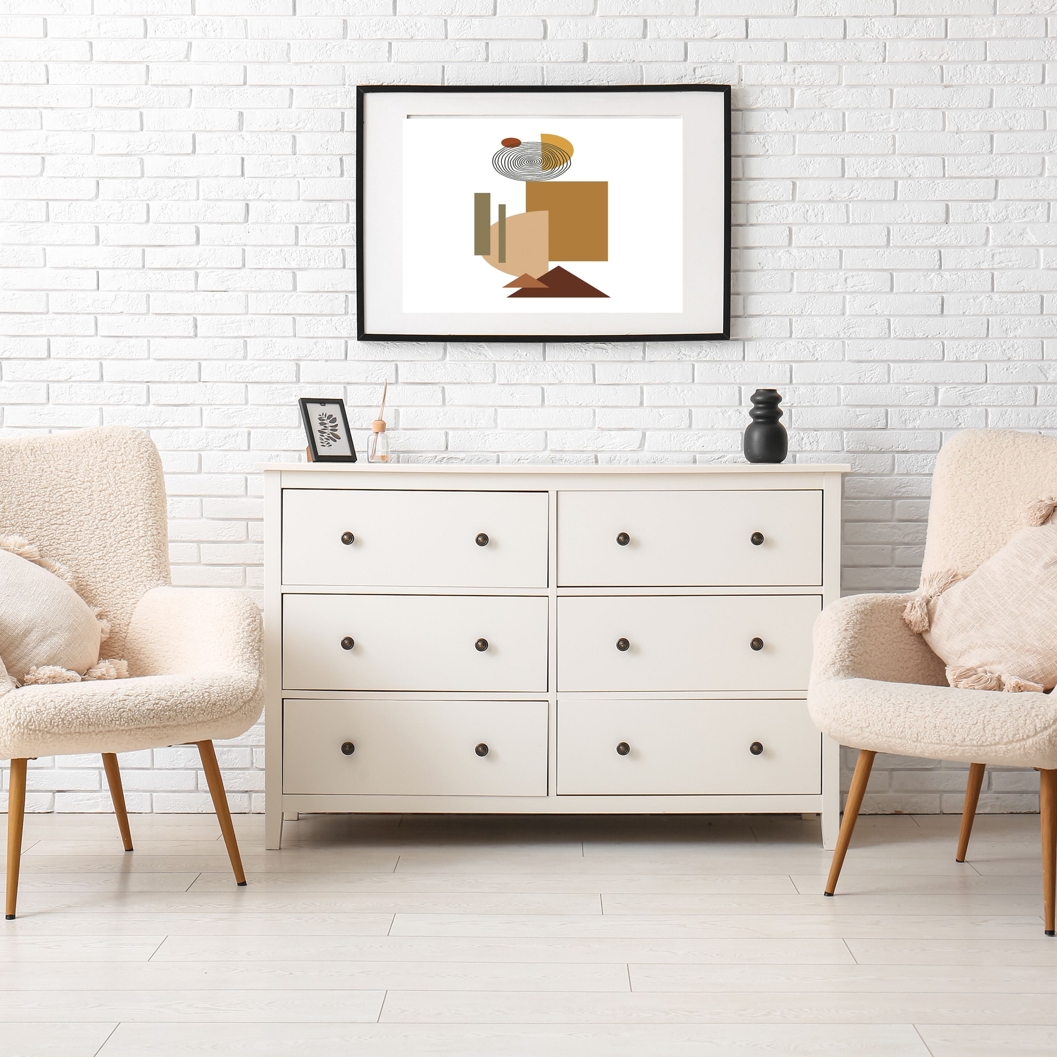 Modern boho Neutral Wall Art Printable | Luxury Minimalist Decor |modern boho wall decor| Printable Gallery Wall Set | Scandinavian Home Aesthetic|m54