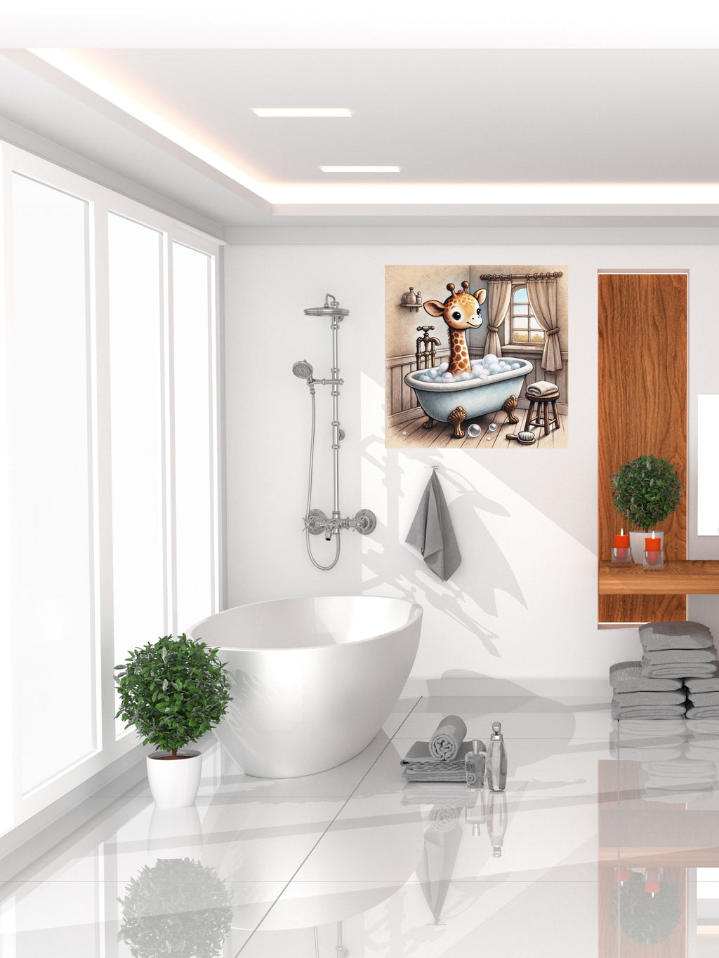 Bathroom Wall Art Printable Bundle | 11+ Sizes Included | Bathroom Wall Hanging Decor | Modern Bathroom Posters  | Instant Download|kwd53