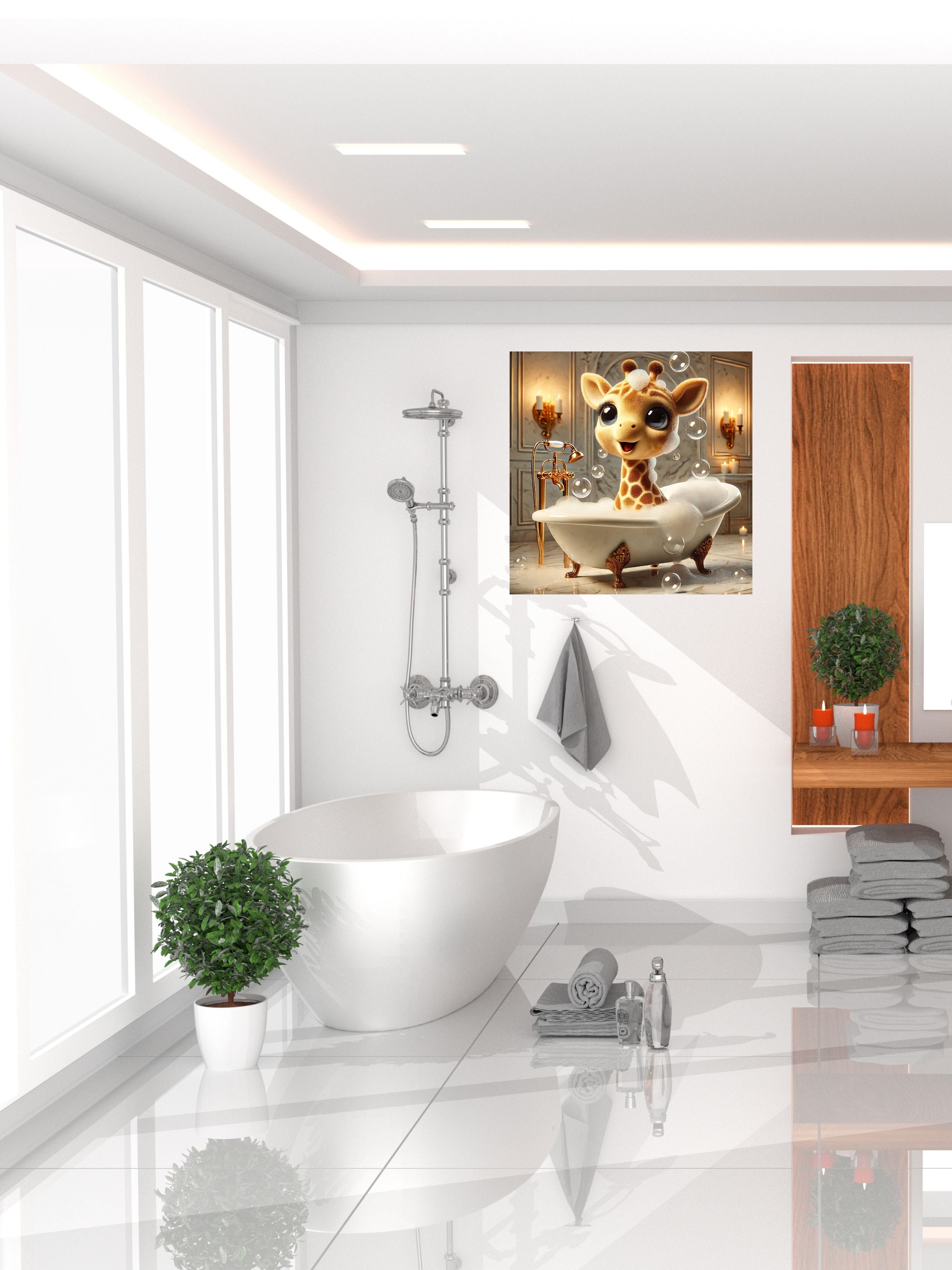 Bathroom Wall Art Printable Bundle | 11+ Sizes Included | Bathroom Wall Hanging Decor | Modern Bathroom Posters  | Instant Download|kwd42