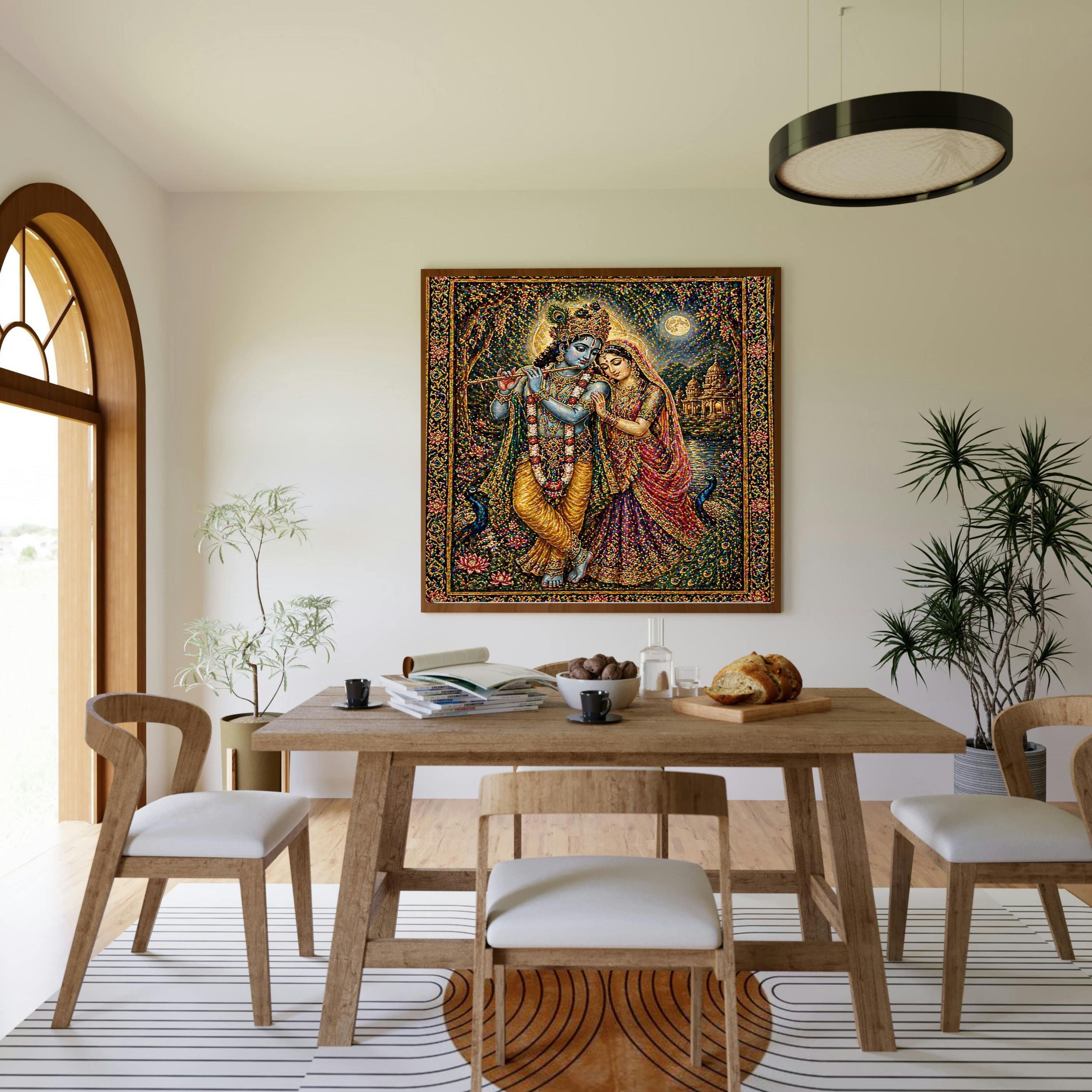 Commercial Use Lord Krishna Wall Art Bundle | Hindu Printable Decor | Commercial Use License Included | Spiritual Home Decor | Pooja Room Prints | Digital Download|sp76c