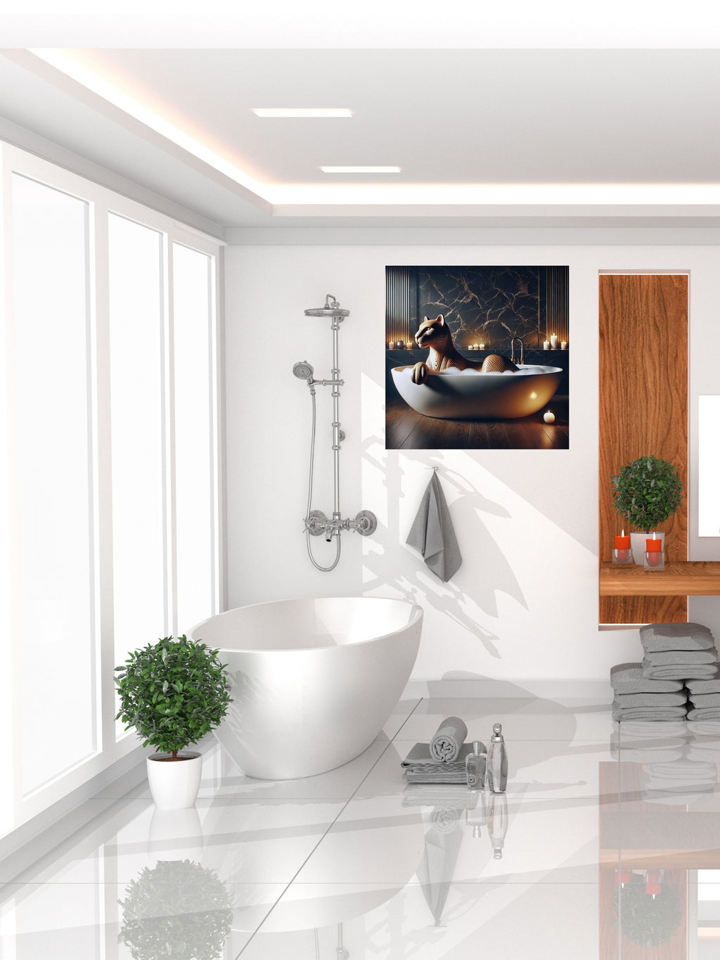 Bathroom Wall Art Printable Bundle | 11+ Sizes Included | Bathroom Wall Hanging Decor | Modern Bathroom Posters  | Instant Download|kwd54
