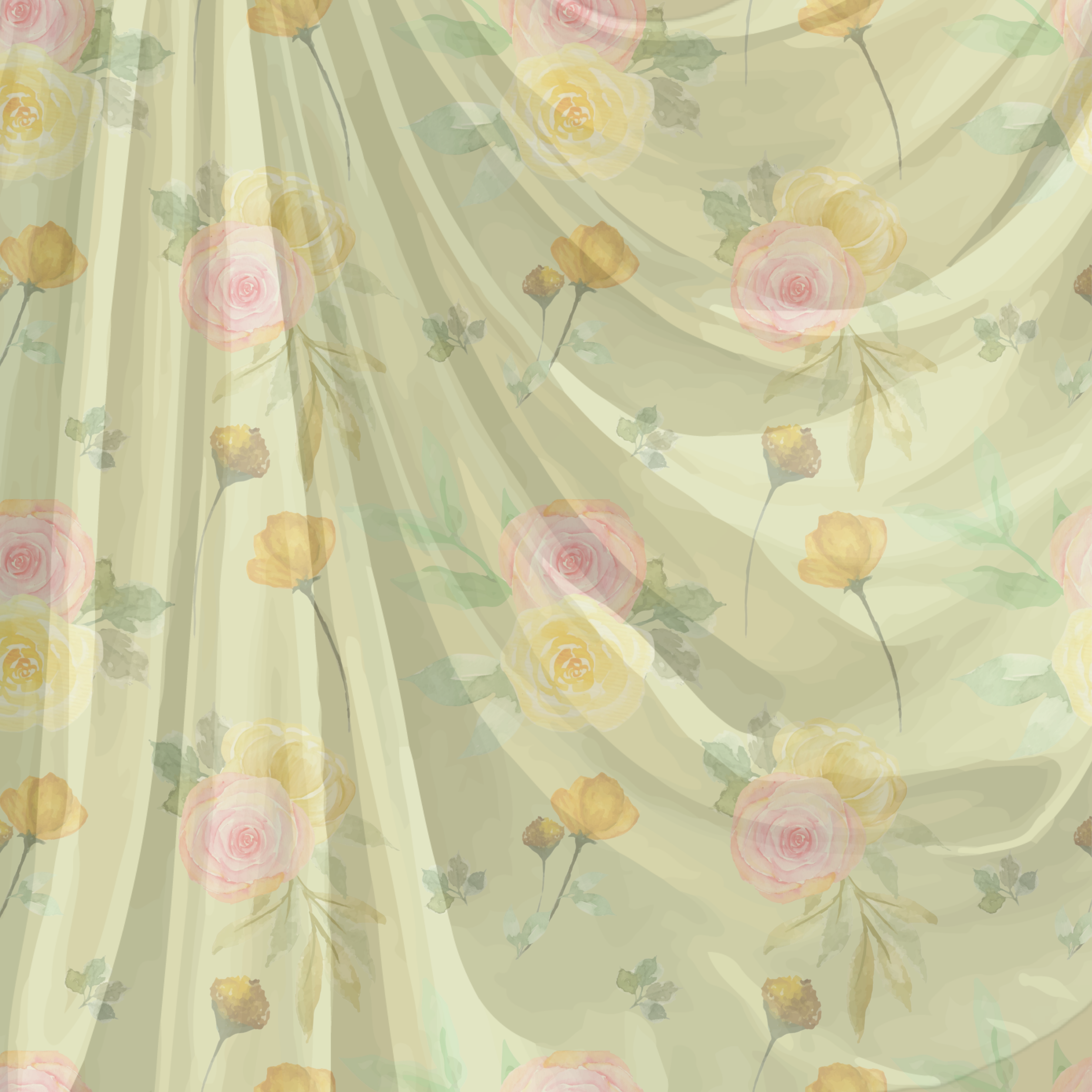 Commercial use Seamless Floral Pattern Bundle Botanical Digital Paper Pack, Flower Repeat Background, POD Design, Printable Fabric Pattern|137c