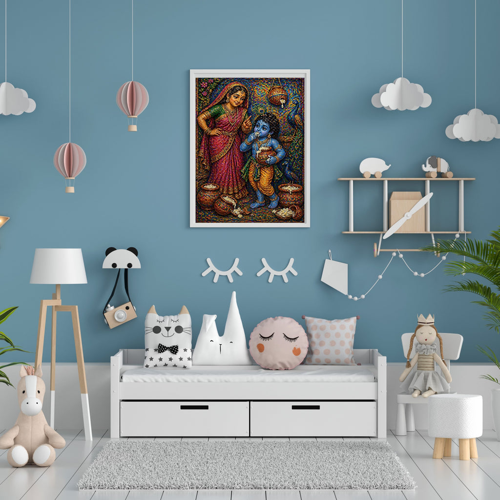 Commercial Use Lord Krishna Wall Art Bundle | Hindu Printable Decor | Commercial Use License Included | Spiritual Home Decor | Pooja Room Prints | Digital Download|sp52c