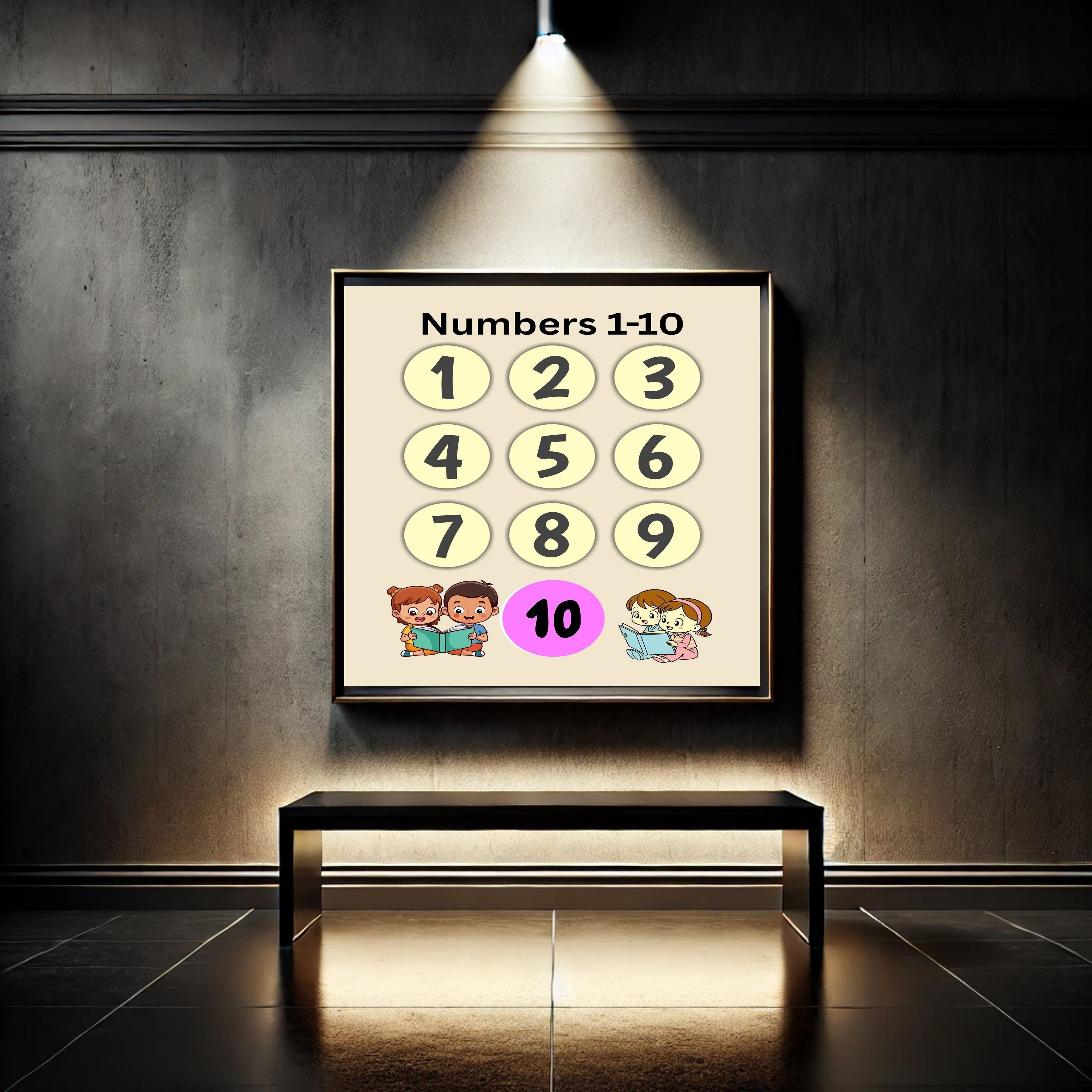 Number bundle 15 design in 11+ sizes each Wall Art for Kids, Counting Poster Printable, Educational Nursery Decor, Preschool Learning Print, Math Wall Art, Digital Download|ke2