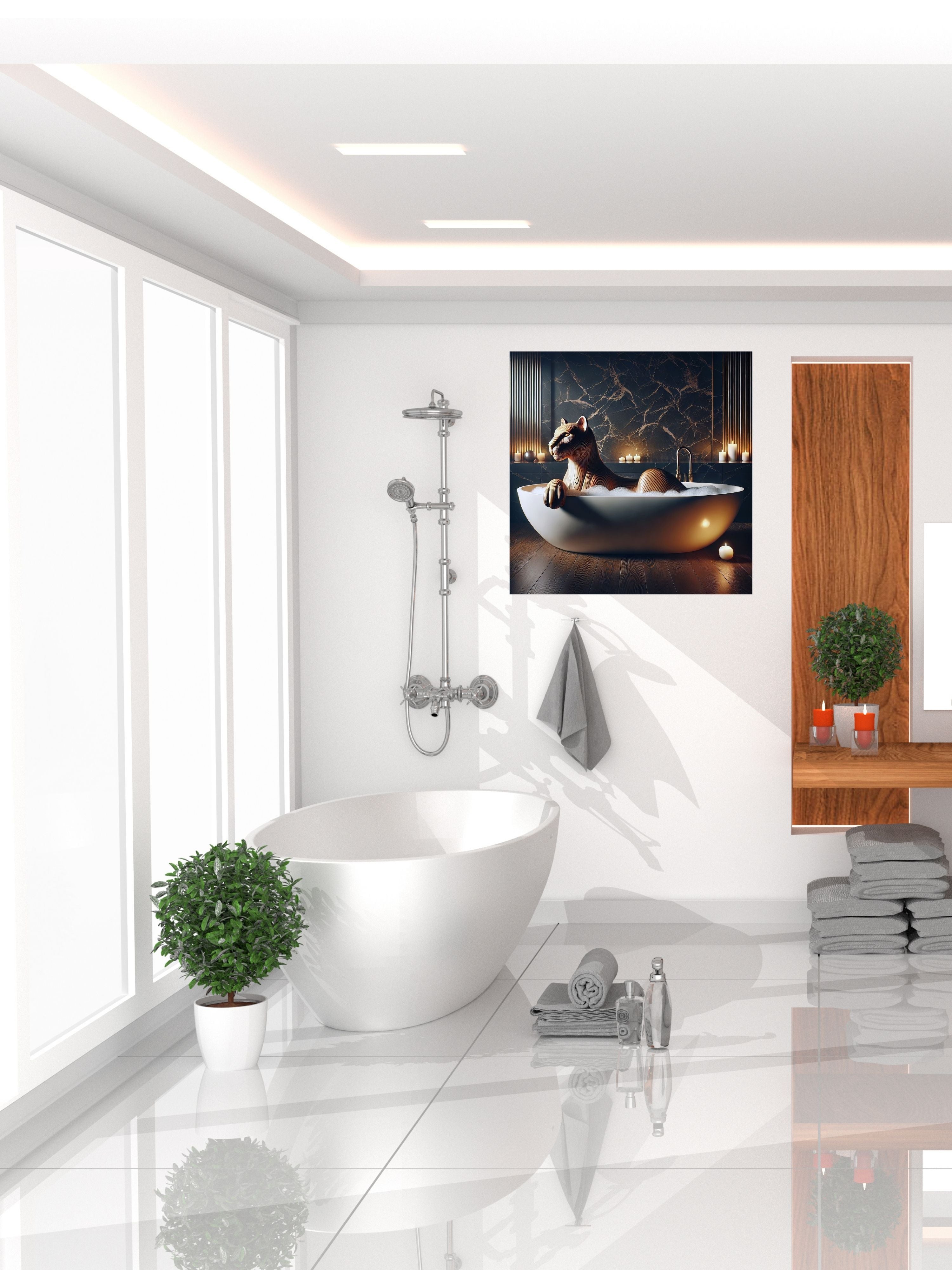 Commercial use Bathroom Wall Art Printable Bundle (Commercial Use) | 11+ Sizes Included | Bathroom Wall Hanging Decor | Modern Bathroom Posters | Commercial License Included | Instant Download|kwd54c