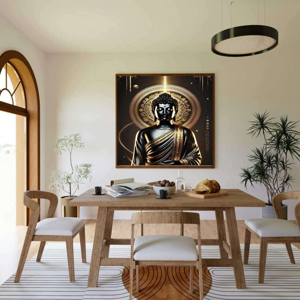 Lord Buddha Printable Wall Art, Zen Buddha Poster, Meditation Room Decor, Buddhist Wall Hanging, Spiritual Digital Download, Peaceful Home Decor|sp84