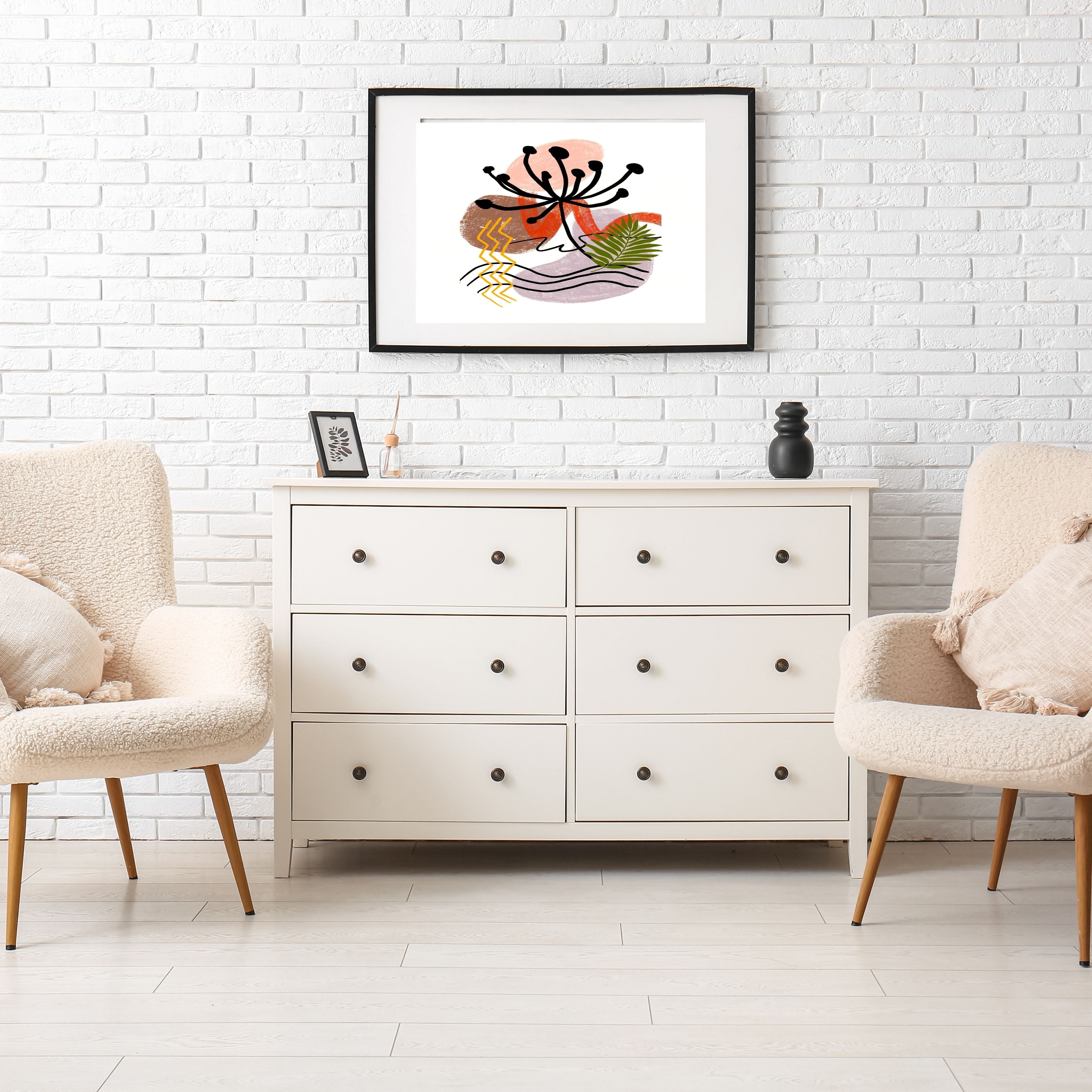 Modern Neutral Wall Art Printable | Luxury Minimalist Decor |modern wall decor| Printable Gallery Wall Set | Scandinavian Home Aesthetic|m43
