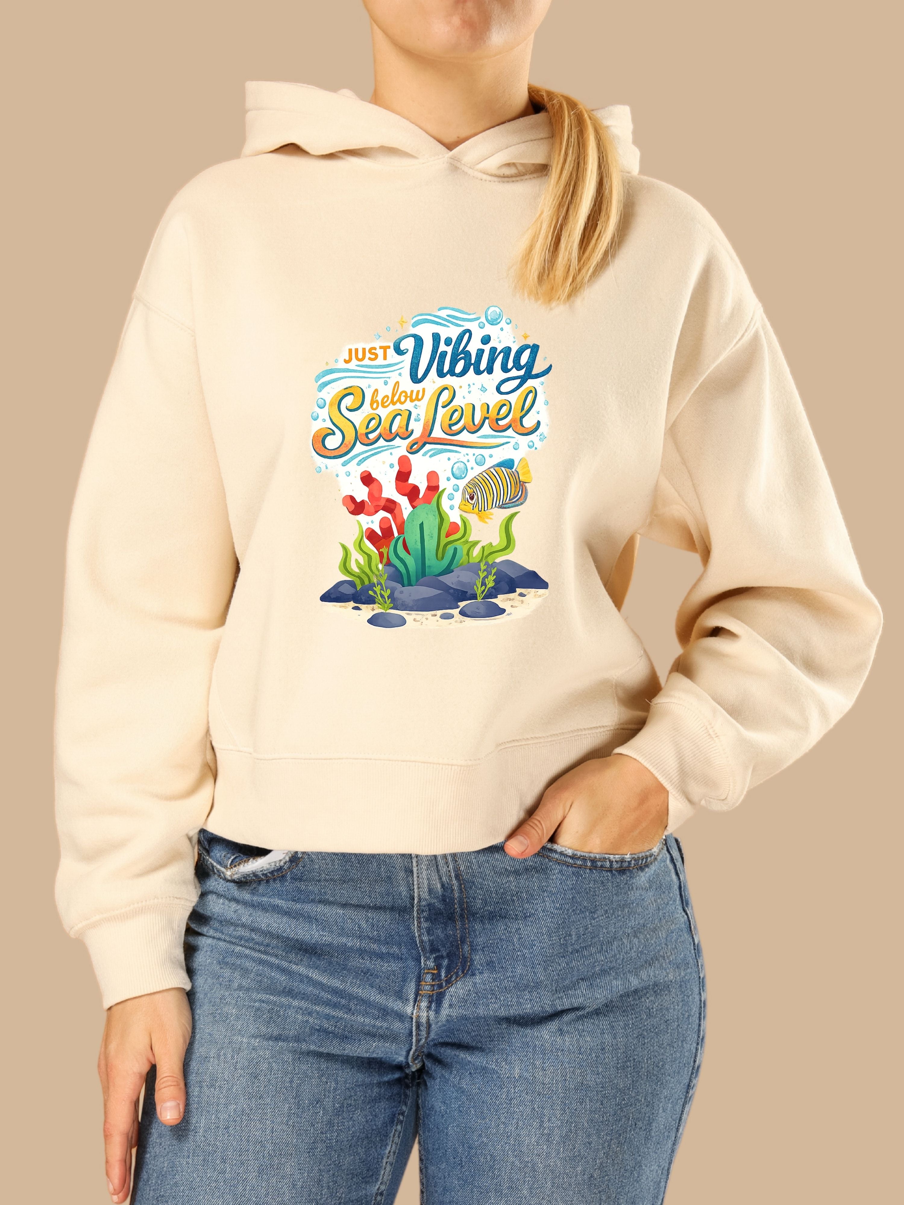 Under The Sea PNG, Ocean T-Shirt Design, Sea Life Graphic, Beach Lover Gift, Marine Life PNG, Coastal Aesthetic, Print On Demand Design, Digital Download|gr30-10