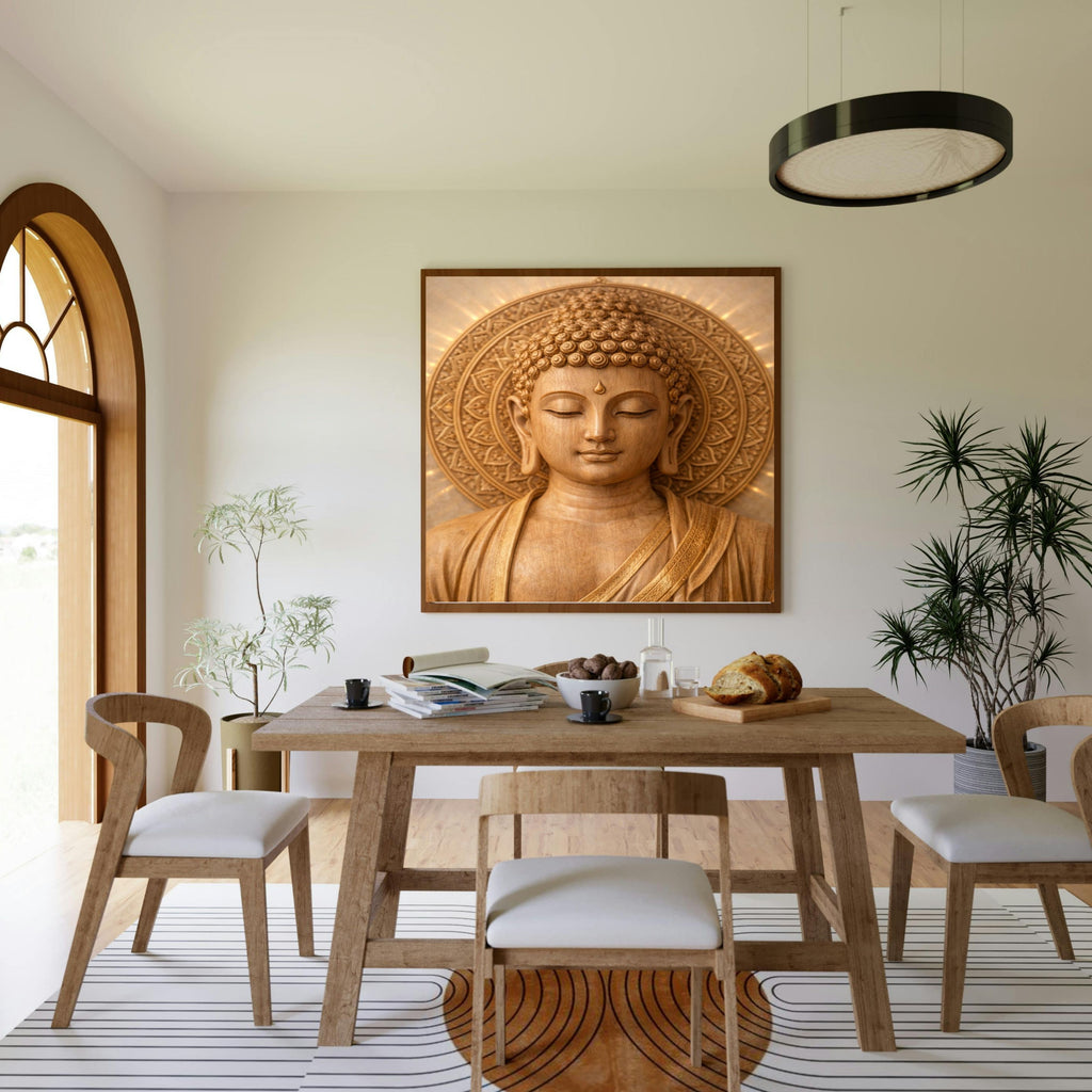 Lord Buddha Printable Wall Art, Zen Buddha Poster, Meditation Room Decor, Buddhist Wall Hanging, Spiritual Digital Download, Peaceful Home Decor|sp92