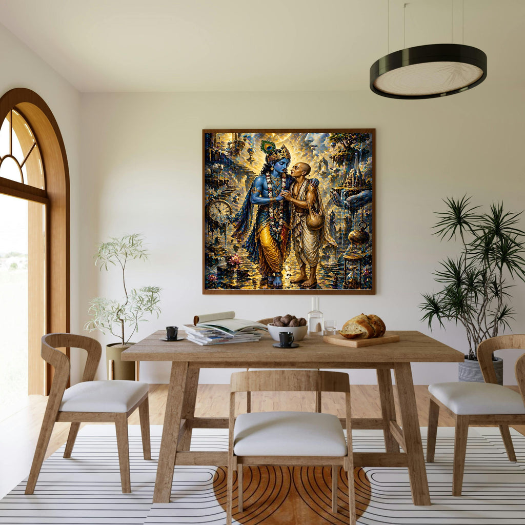 Commercial Use Lord Krishna Wall Art Bundle | Hindu Printable Decor | Commercial Use License Included | Spiritual Home Decor | Pooja Room Prints | Digital Download|sp67c