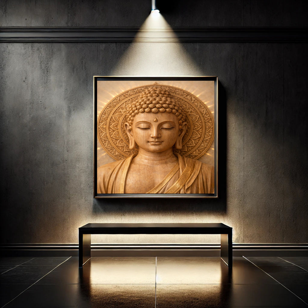 Commercial Use Lord Buddha Wall Art Printable | Zen Meditation Decor | Buddhist Wall Hanging | Spiritual Home Decor | Mindfulness Artwork | Instant Download|sp92c