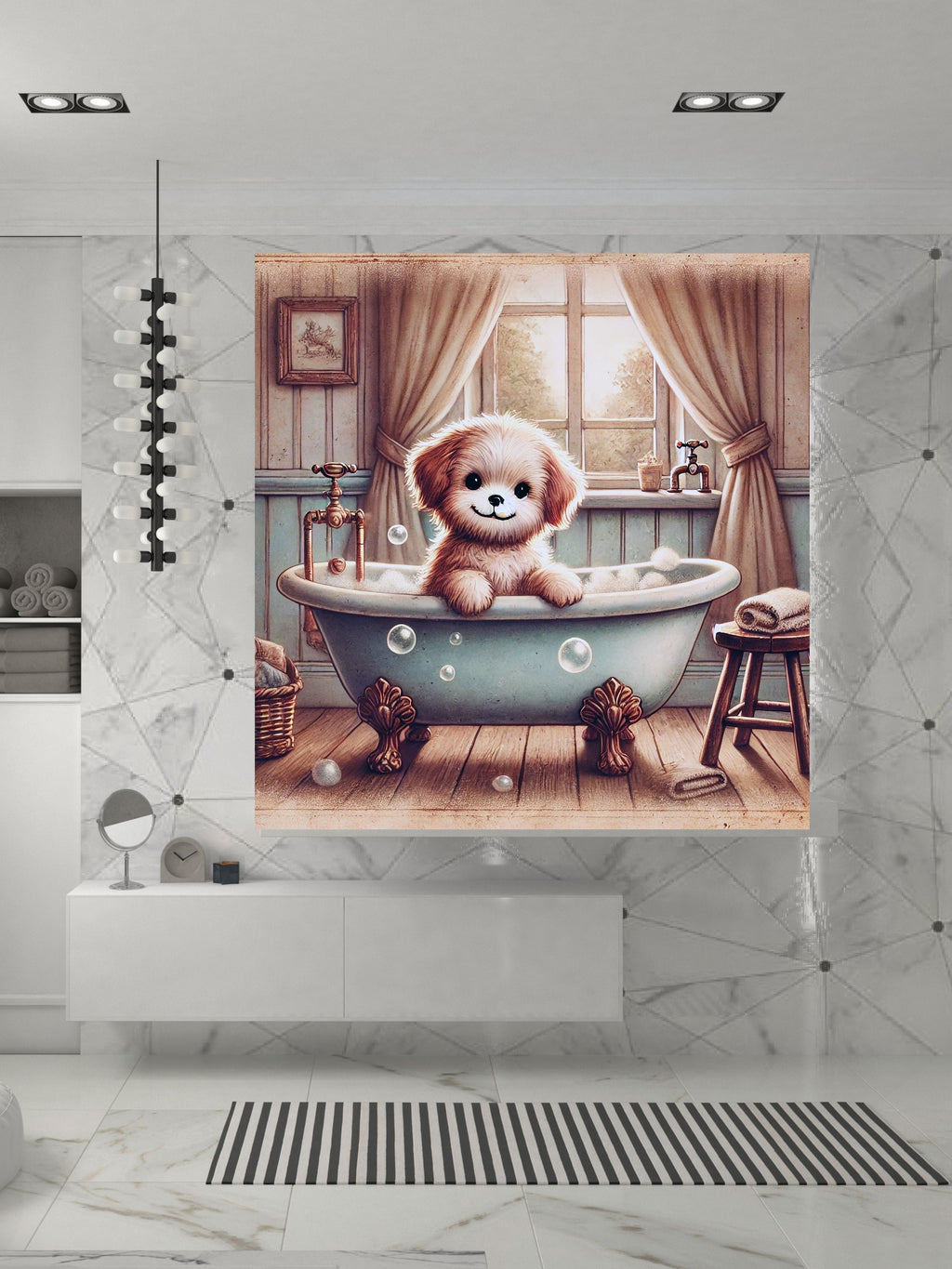 Bathroom Wall Art Printable Bundle | 11+ Sizes Included | Bathroom Wall Hanging Decor | Modern Bathroom Posters  | Instant Download|kwd52