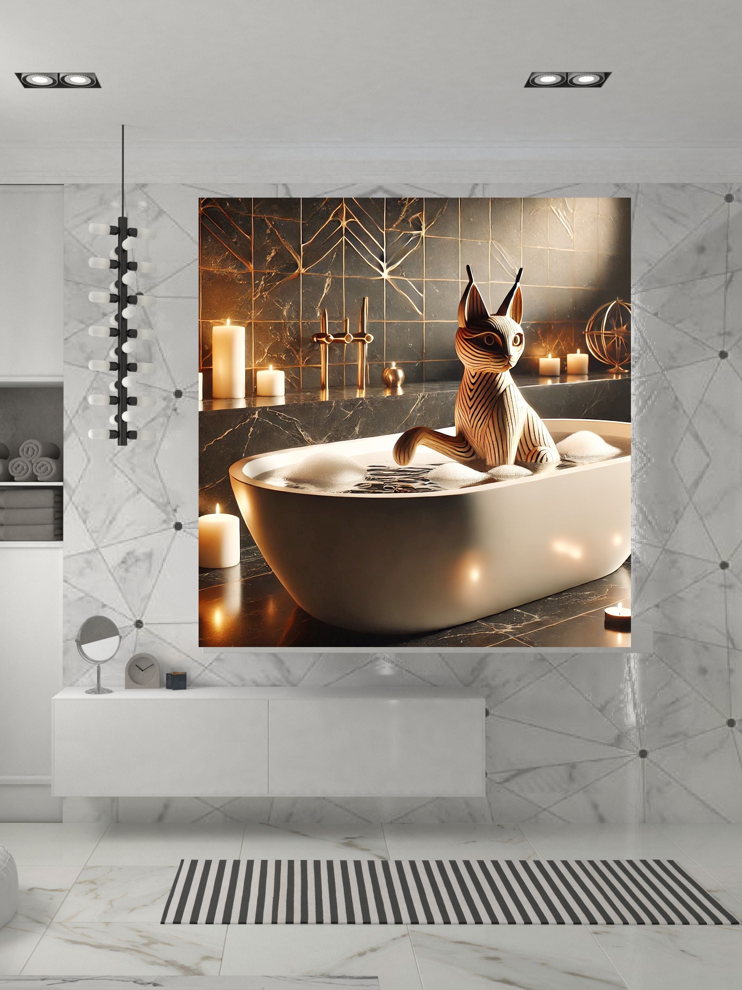 Bathroom Wall Art Printable Bundle | 11+ Sizes Included | Bathroom Wall Hanging Decor | Modern Bathroom Posters  | Instant Download|kwd50