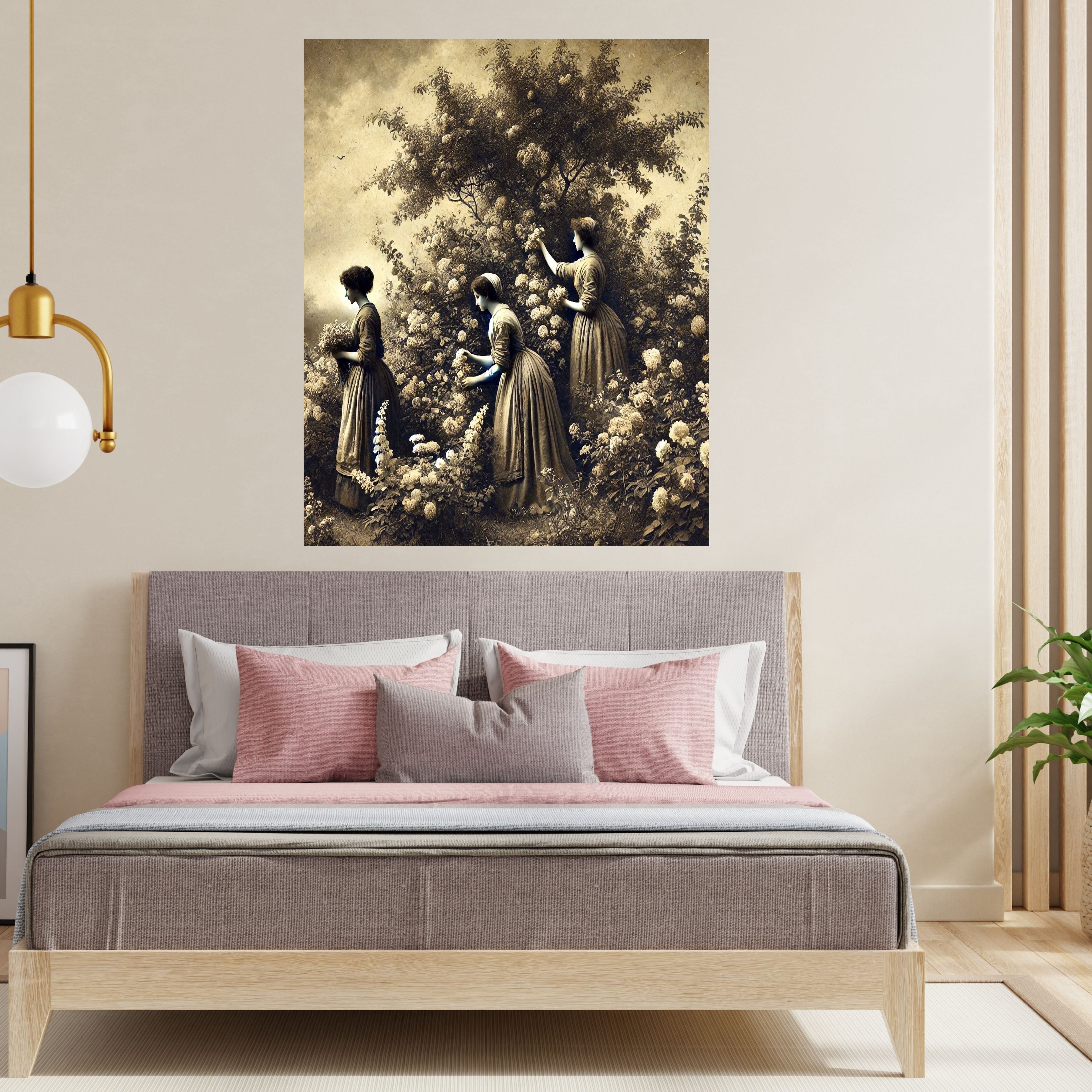 Vintage wall art printable, antique decor, editable Canva template, gallery wall set, farmhouse wall art, cottagecore decor, instant download wall art|v1