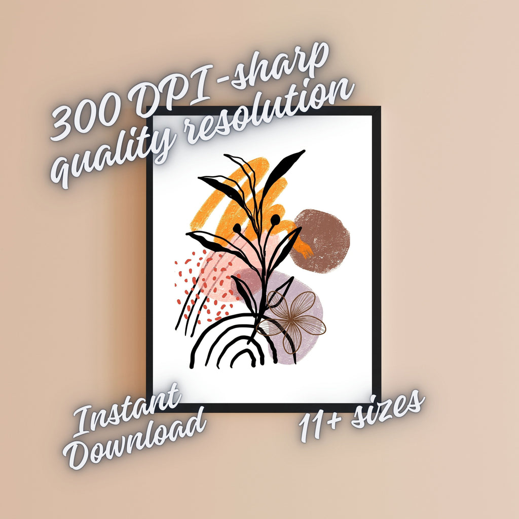 Modern Neutral Wall Art Printable | Luxury Minimalist Decor |modern wall decor| Printable Gallery Wall Set | Scandinavian Home Aesthetic|m44