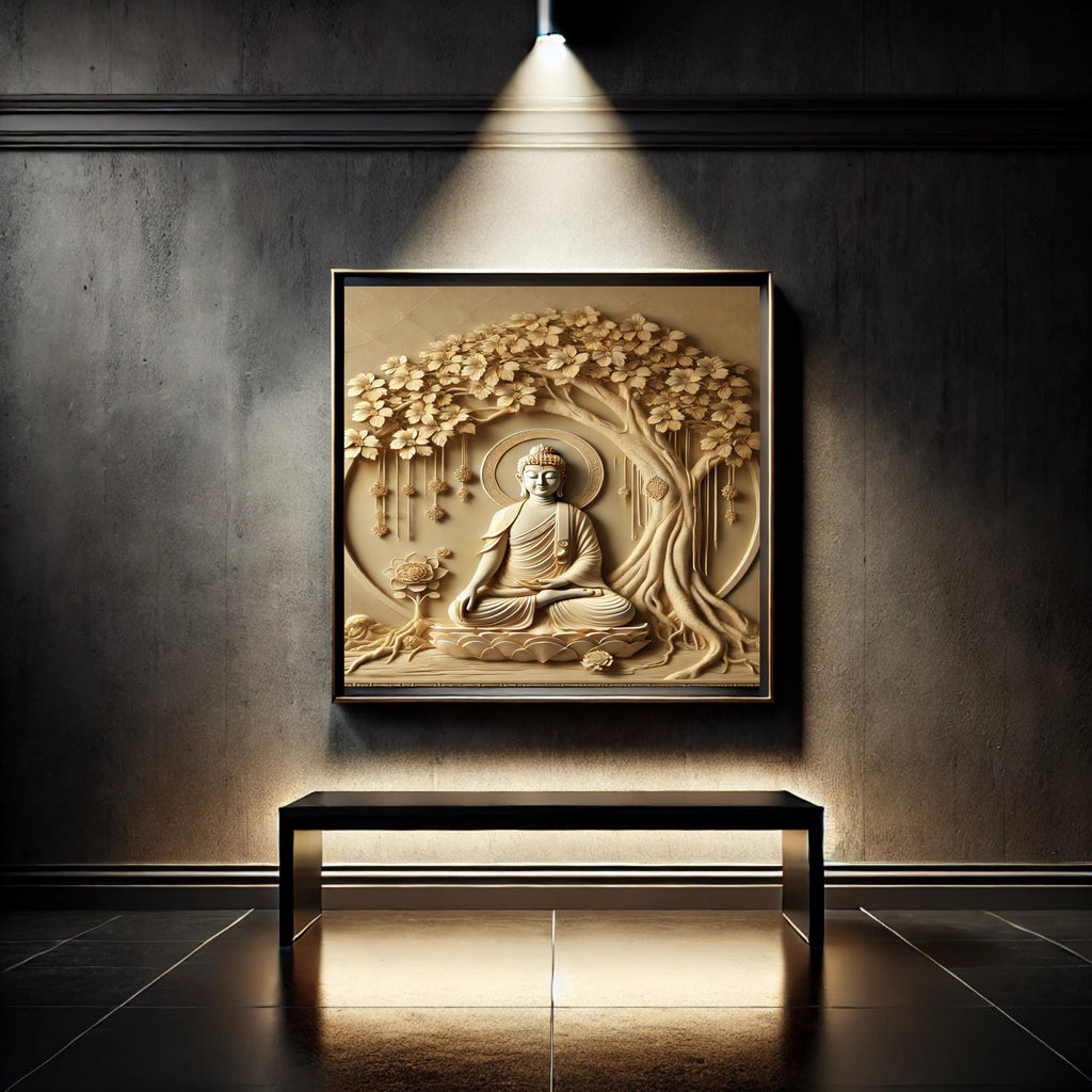 Lord Buddha Printable Wall Art, Zen Buddha Poster, Meditation Room Decor, Buddhist Wall Hanging, Spiritual Digital Download, Peaceful Home Decor|sp78