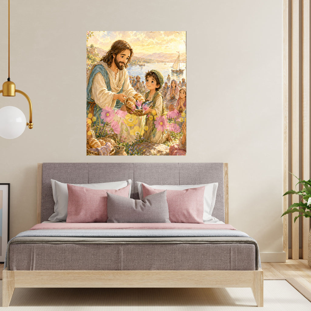 Jesus Wall Art Printable Set, Christian Nursery Decor, Bible Story Prints, Jesus with Children, Good Shepherd, Baptism, Faith Gift|sp11