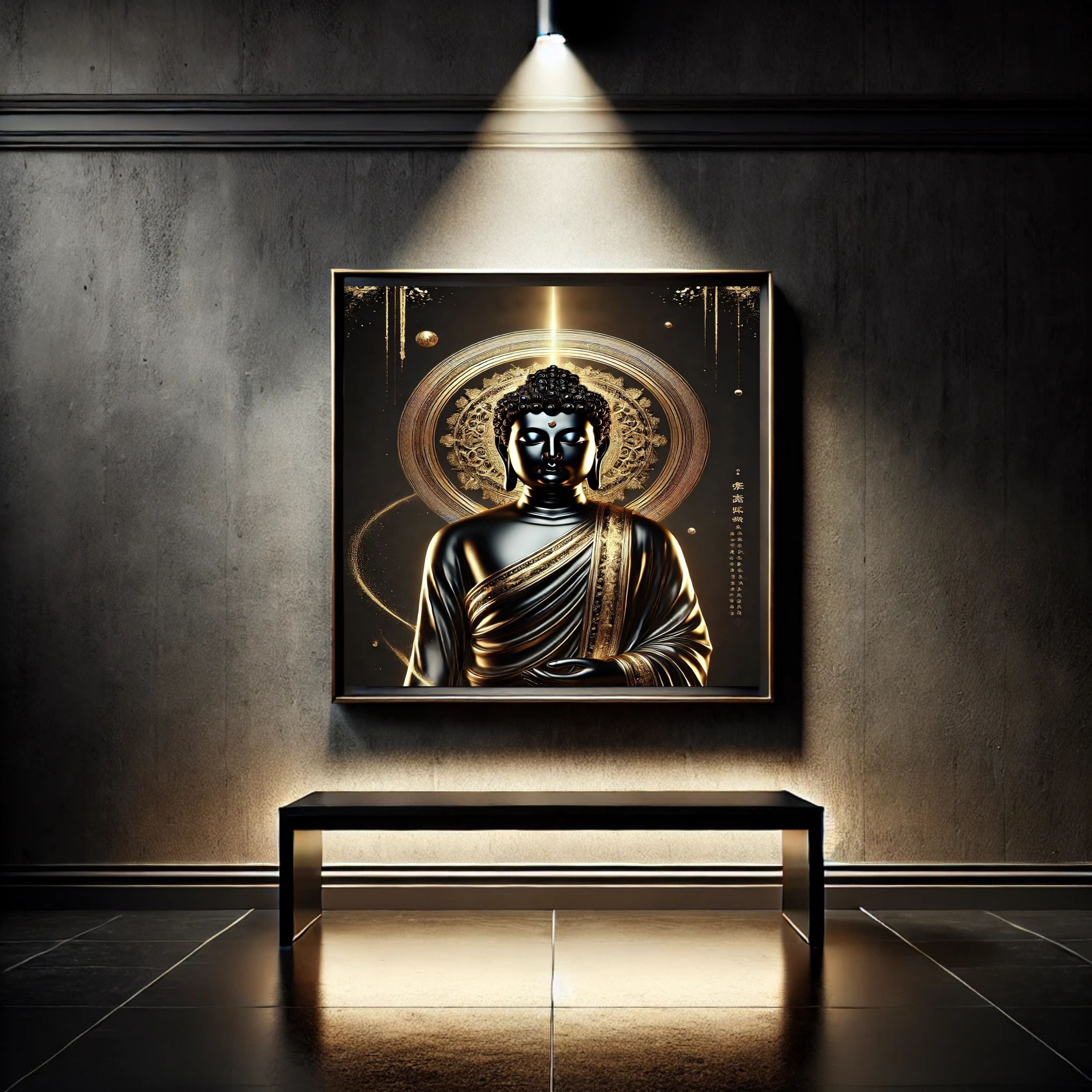Commercial Use Lord Buddha Wall Art Printable | Zen Meditation Decor | Buddhist Wall Hanging | Spiritual Home Decor | Mindfulness Artwork | Instant Download|sp84c