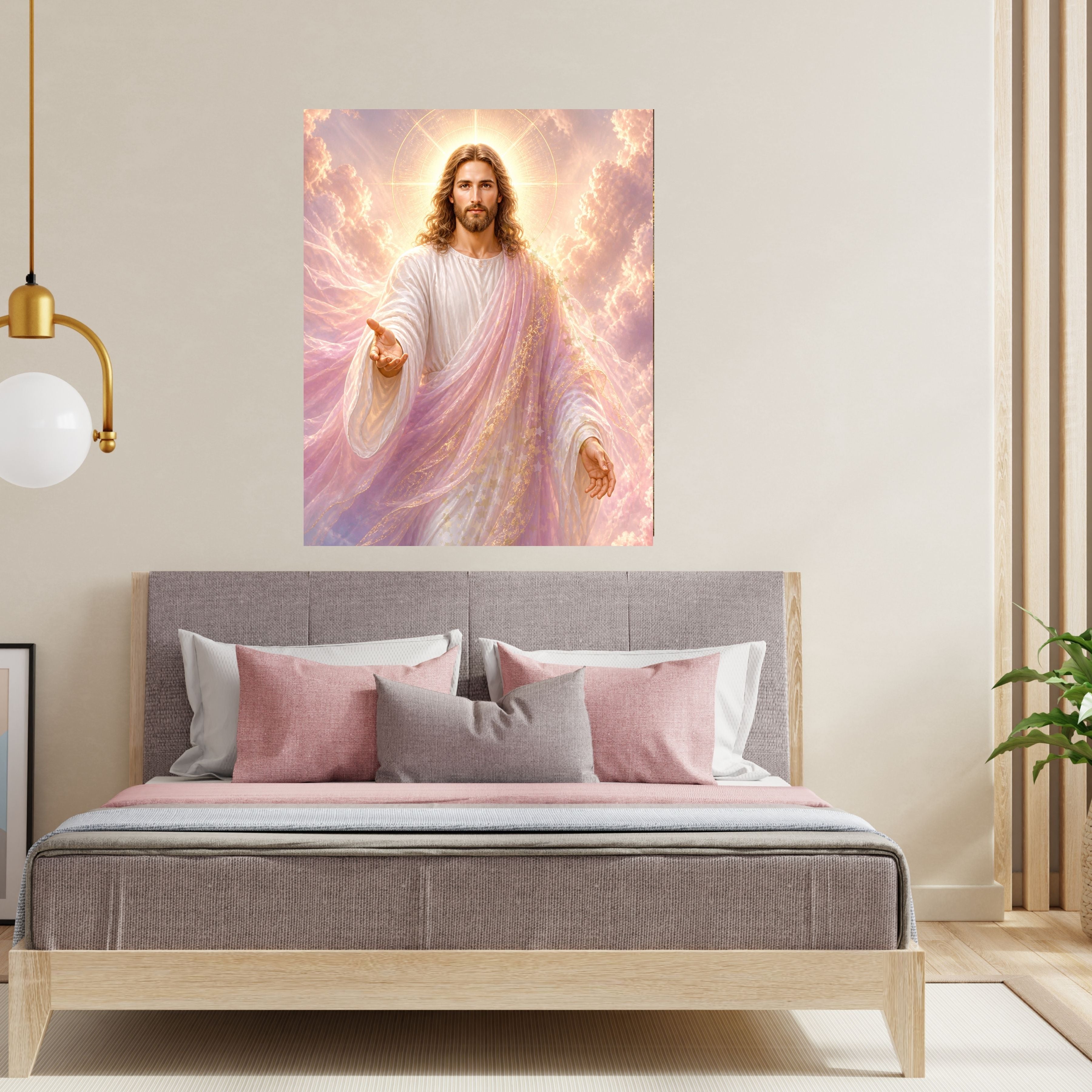Commercial Use Jesus Wall Art Printable Set, Christian Nursery Decor Bundle, Bible Story Illustrations, Resell License Included|sp43c