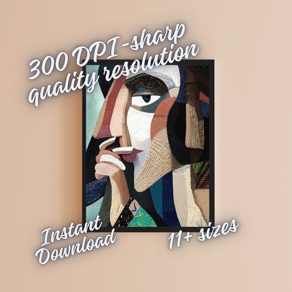 Modern Wall Art Printable,  Wall Decor, Abstract modern Art Print, Neutral Aesthetic Wall Hanging, Living Room Bedroom Decor, Gallery Wall Art, Instant Download|m2