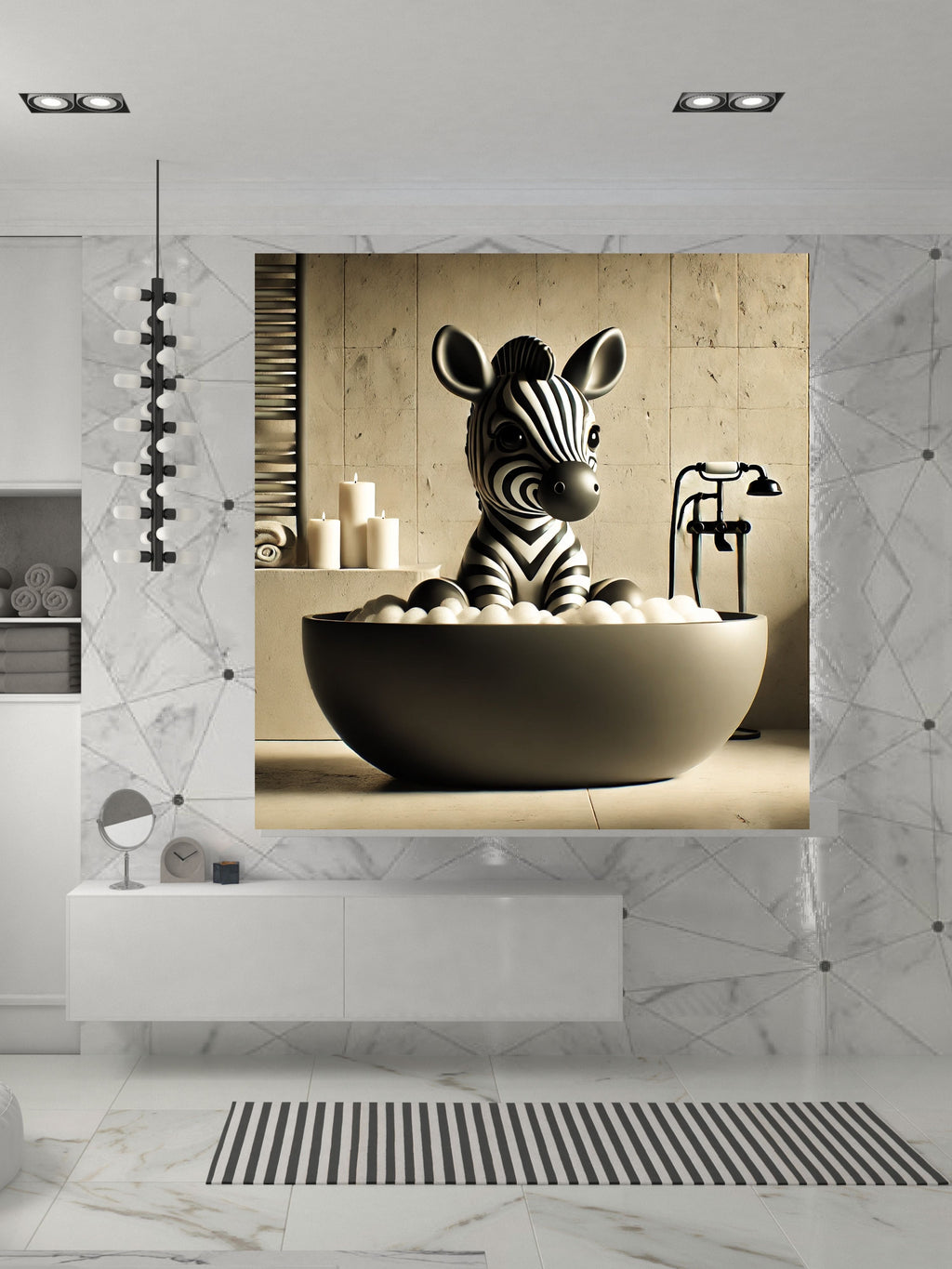 Bathroom Wall Art Printable Bundle | 11+ Sizes Included | Bathroom Wall Hanging Decor | Modern Bathroom Posters  | Instant Download|kwd44
