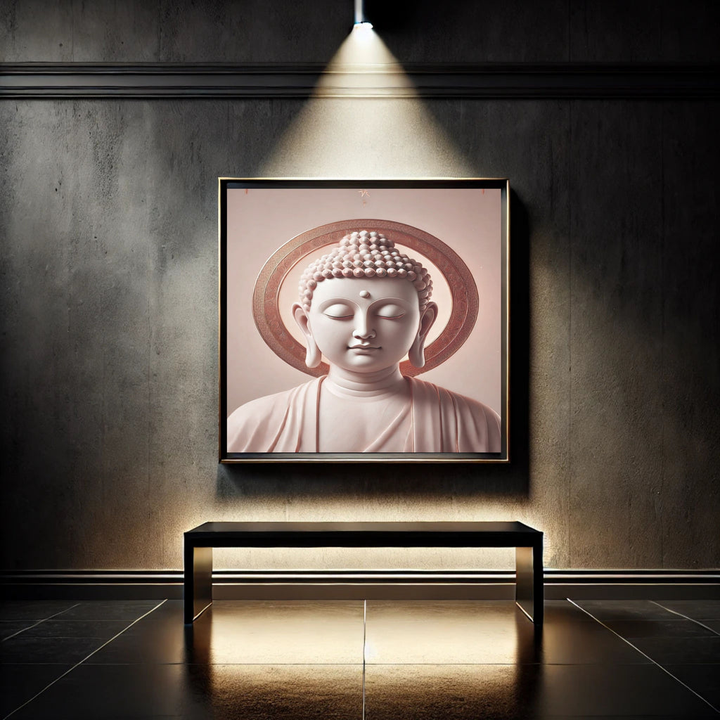 Lord Buddha Printable Wall Art, Zen Buddha Poster, Meditation Room Decor, Buddhist Wall Hanging, Spiritual Digital Download, Peaceful Home Decor|sp91