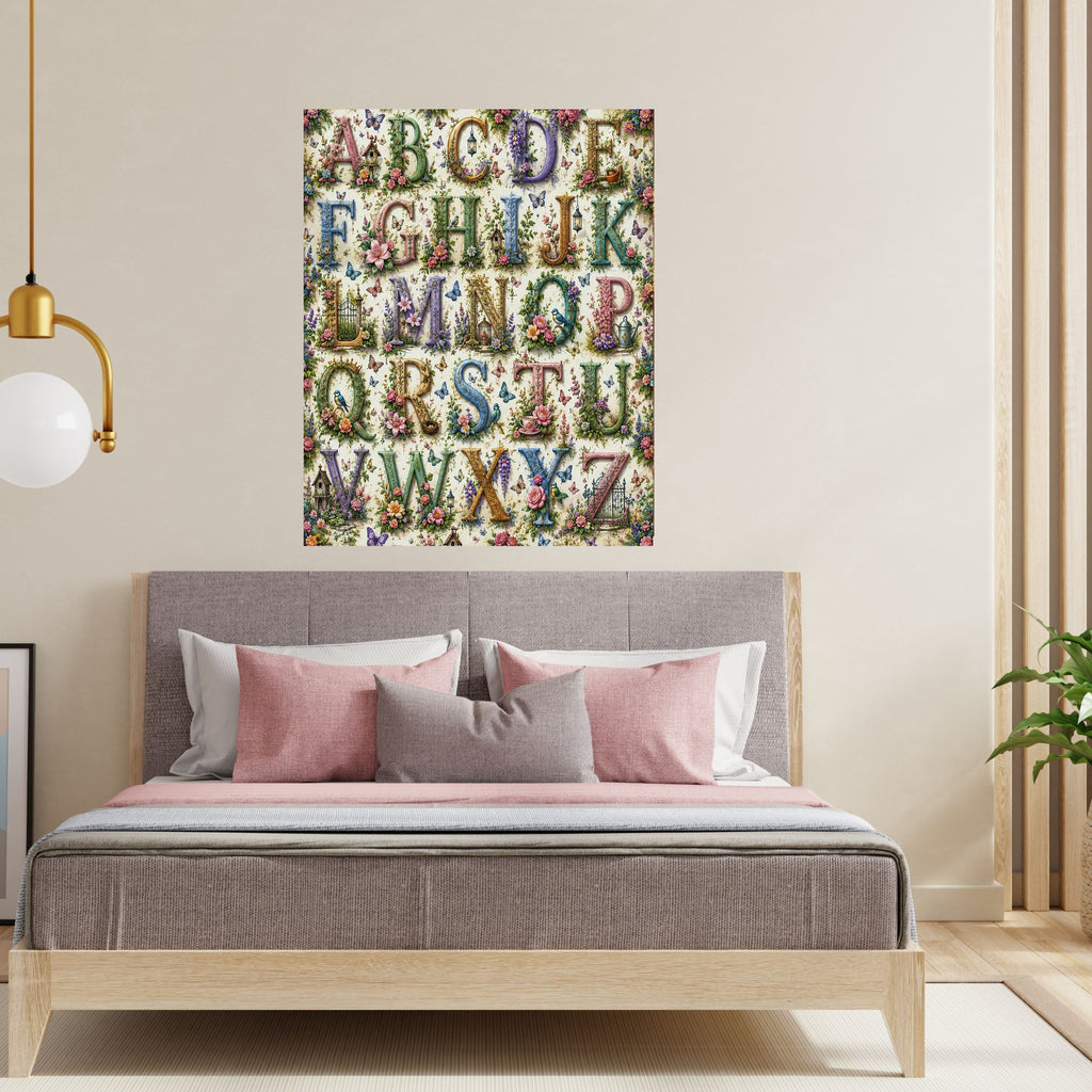 Kids Room Wall Art Printable, Nursery Wall Hanging Digital Download, Cute Kids Bedroom Decor, 300 DPI High Resolution Poster, Personal Use Only|kwd3