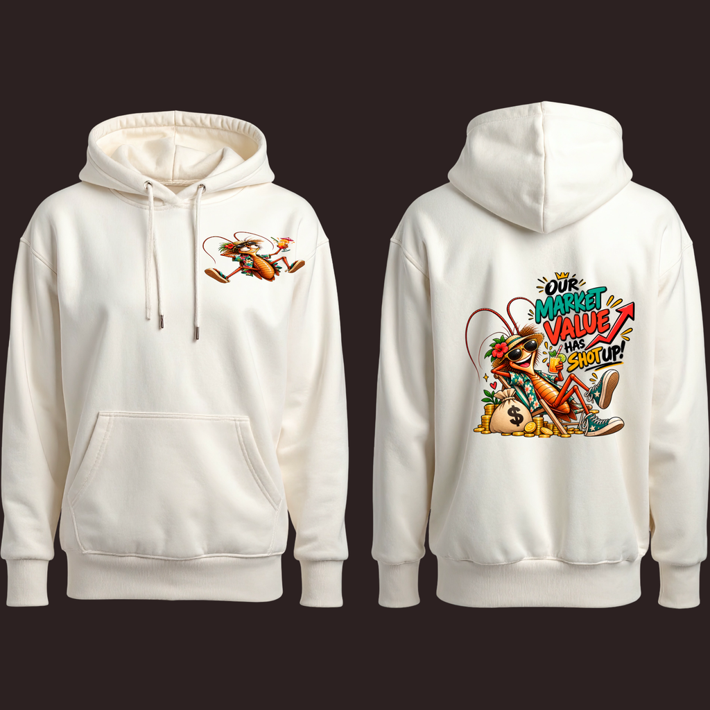 Our Market Value Has Shot Up Cockroach PNG | Investor Roach Shirt Art, 6 Sizes, Personal Use