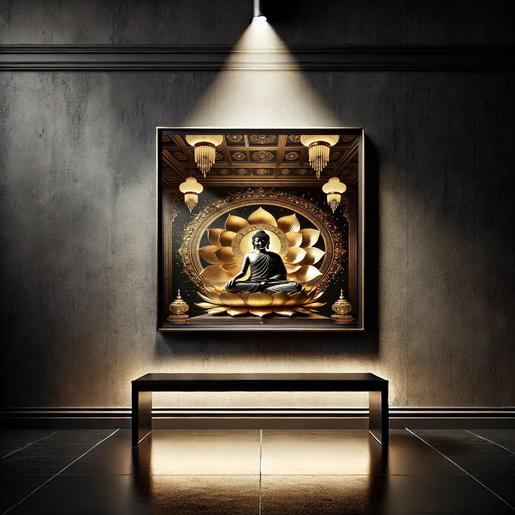 Commercial Use Lord Buddha Wall Art Printable | Zen Meditation Decor | Buddhist Wall Hanging | Spiritual Home Decor | Mindfulness Artwork | Instant Download|sp82c
