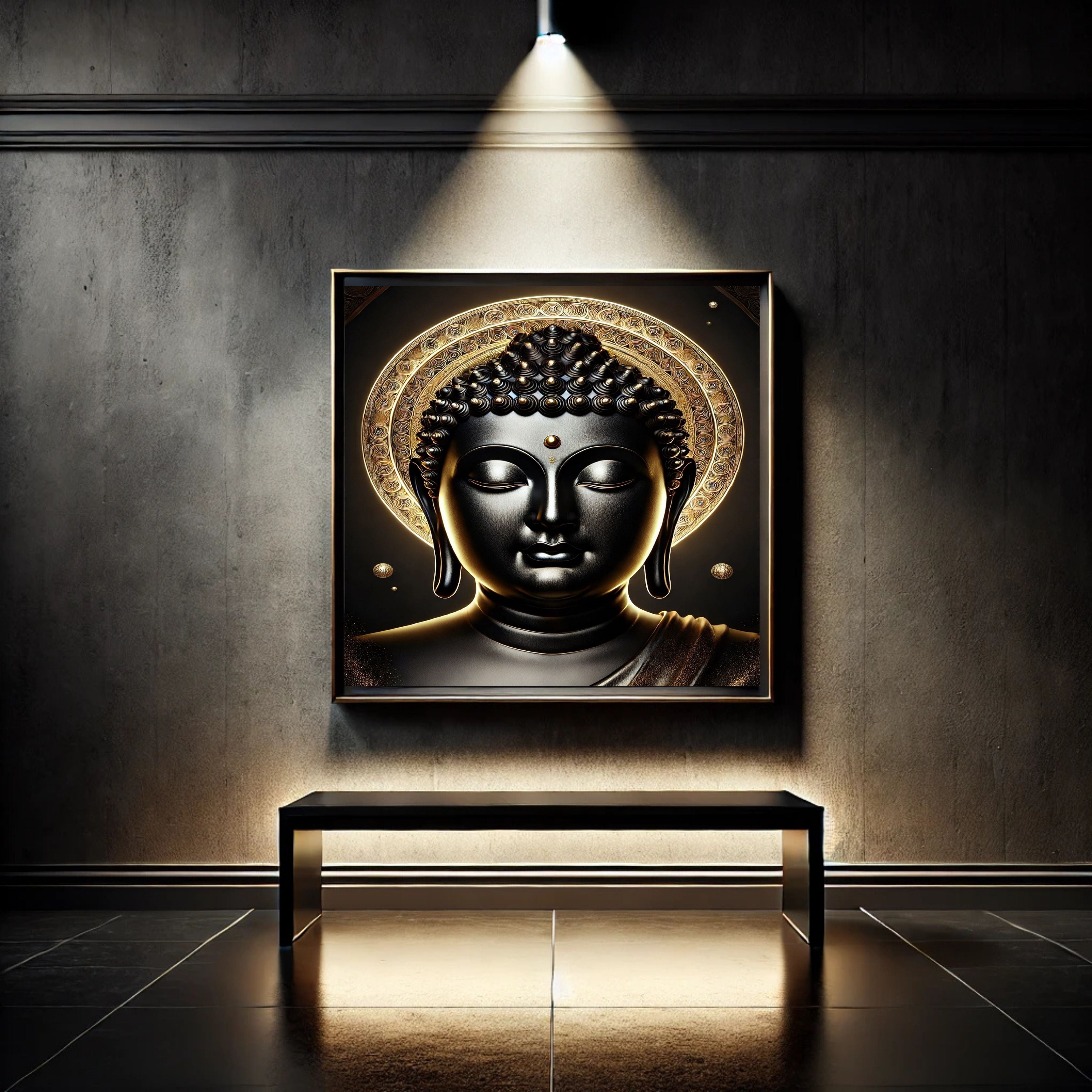 Commercial Use Lord Buddha Wall Art Printable | Zen Meditation Decor | Buddhist Wall Hanging | Spiritual Home Decor | Mindfulness Artwork | Instant Download|sp85c