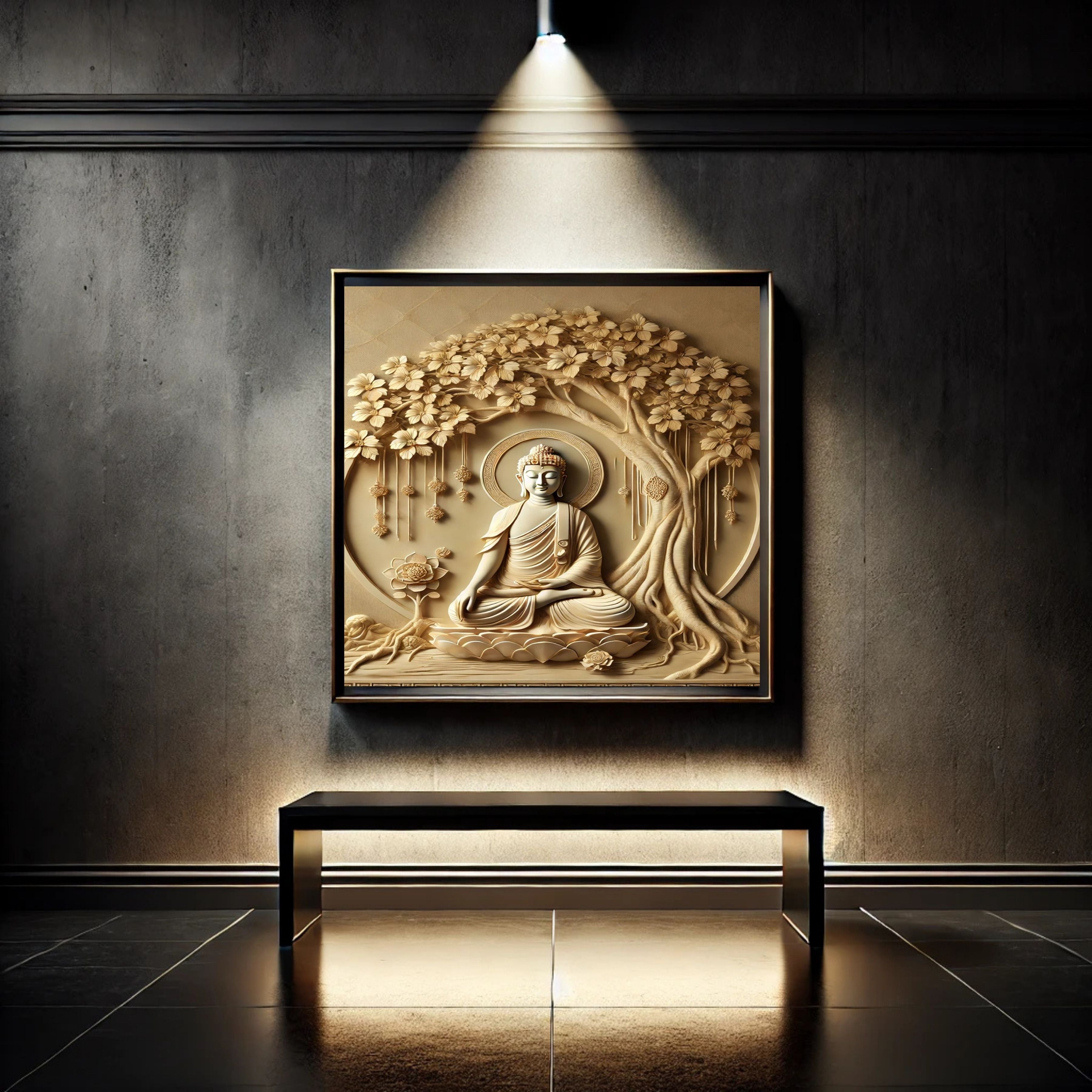 Commercial Use Lord Buddha Wall Art Printable | Zen Meditation Decor | Buddhist Wall Hanging | Spiritual Home Decor | Mindfulness Artwork | Instant Download|sp78c