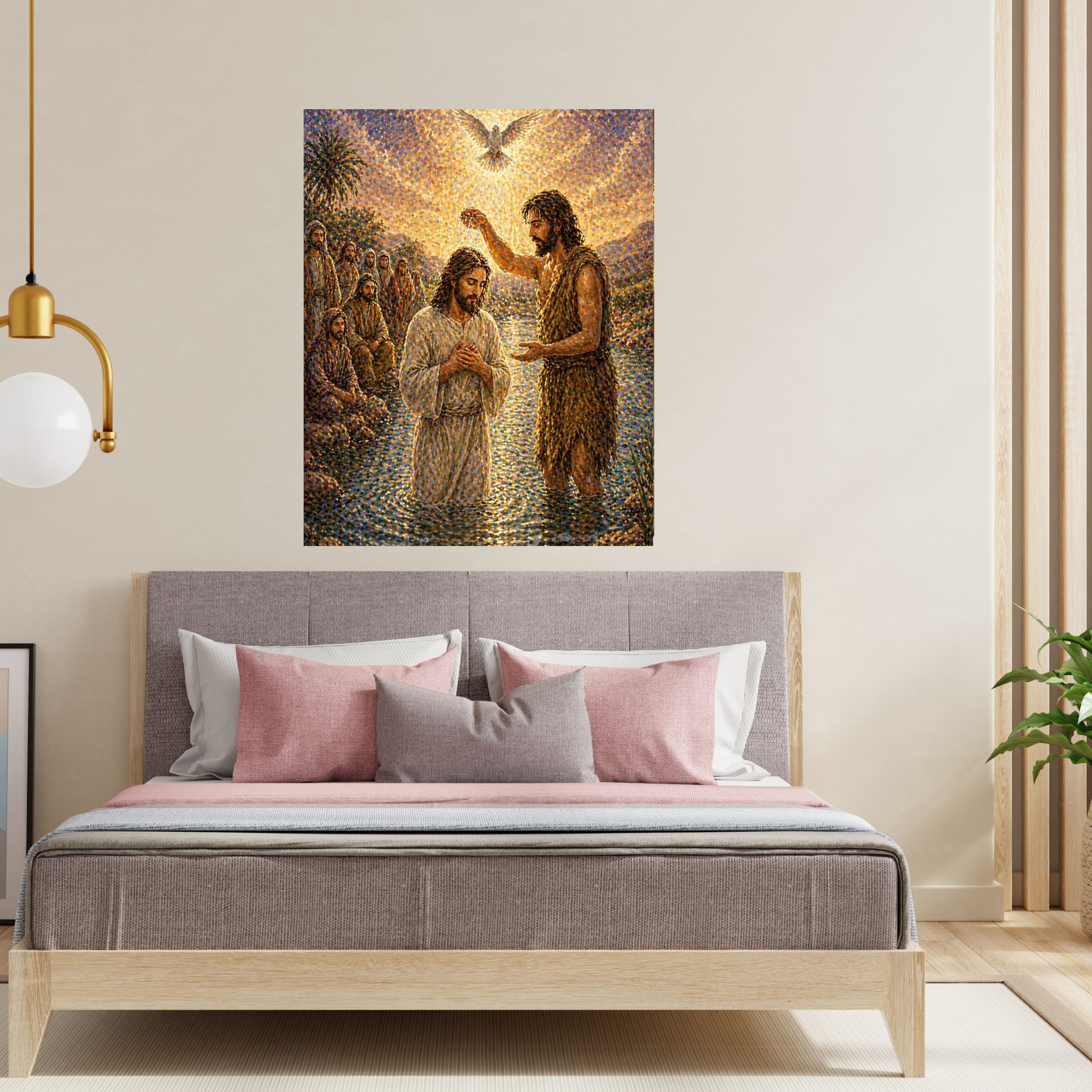 Jesus Wall Art Printable Set, Christian Nursery Decor, Bible Story Prints, Jesus with Children, Good Shepherd, Baptism, Faith Gift|sp16